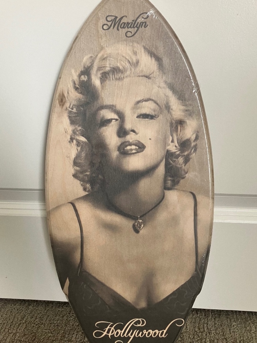 Marilyn Monroe Mini Surfboard